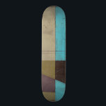 Zeitgemäße Minimalistische Malerei mit tiefer Farb Skateboard<br><div class="desc">Was bekommt man,  wenn man einen Minimalismus mit tiefer,  reicher Farbe mischt? Sie bekommen dieses wunderbar zeitgenössische Gemälde von Jennifer Goldberger. Pflaume,  hellblau und grau mischen,  um dieses Stück zum Leben zu erwecken. Kaufen Sie Ihre Kopie noch heute!</div>