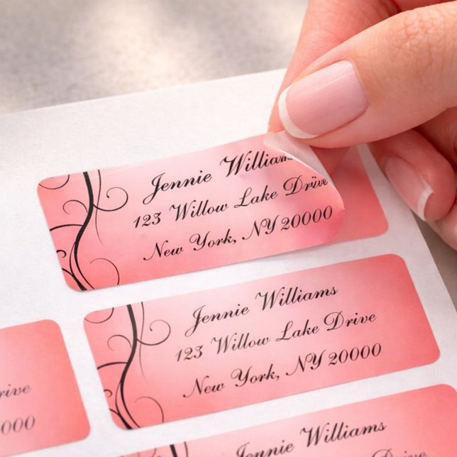 Zeitgemäße rosa und schwarze Vektor-Gradient (Von Creator hochgeladen)