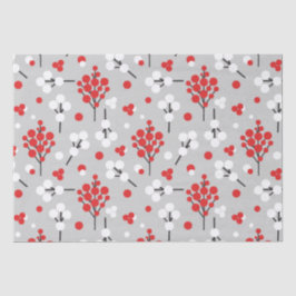 Zeitgemäße Winterberries-Papiere Seidenpapier