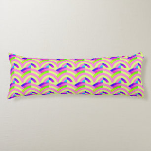 zeitgenössisch elegante Chevrons Seitenschläferkissen