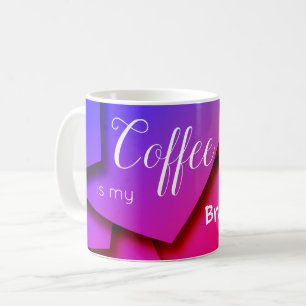 Zeitgenössisch moderne Künstlerisch inspirierende Kaffeetasse