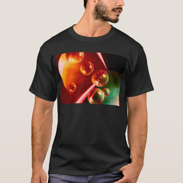 Zeitgenössische Abstrakte Kunstwerke von Serdar Hi T-Shirt (Vorderseite)