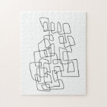 Zeitgenössische Abstrakte Linien Kunst und Kultur Puzzle<br><div class="desc">Erleben Sie die Eleganz des Minimalismus mit diesem modernen Kunst Illustration Jigsaw Puzzle. Dieses Rätsel mit einer auffallenden abstrakten, in Schwarz und Weiß zeichnend Linie ist ein wahres Kunstwerk. Ideal für alle, die ein sauberes, modernes Design Liebe haben, ist es eine raffinierte Herausforderung, die sich als Dekoration verdoppelt.</div>