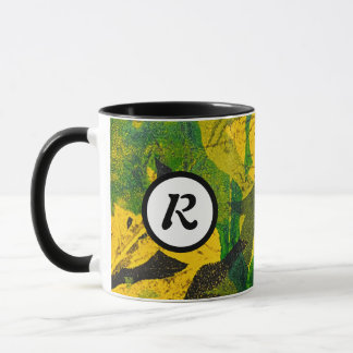 Zeitgenössische botanische Tasse