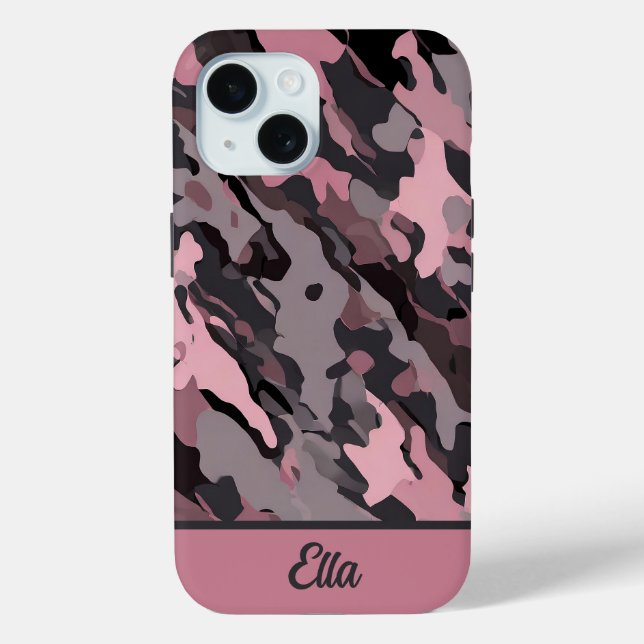Zeitgenössische Camouflage Case-Mate iPhone Hülle (Rückseite)