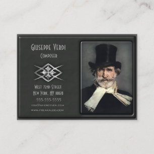 Zeitgenössische Deluxe kundenspezifische Visitenkarte