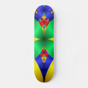 Zeitgenössische Digitale Kunst Skateboard