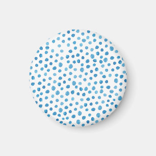 Zeitgenössische geometrische Formen Wasserfarbe. Magnet