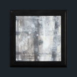 Zeitgenössische graue Malerei Geschenkbox<br><div class="desc">Dieses zeitgenössische graue Gemälde ist das Werk von Jennifer Goldberger. Ein dickes Grau hängt auf dem Stück wie ein schwerer Nebel. Kaufen Sie noch heute eine Kopie dieses Drucks!</div>