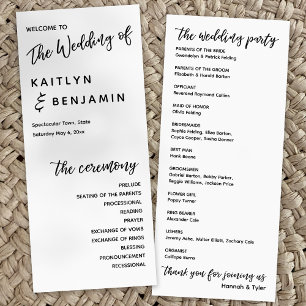 Zeitgenössische Handschrift Typografie Einfach Programm