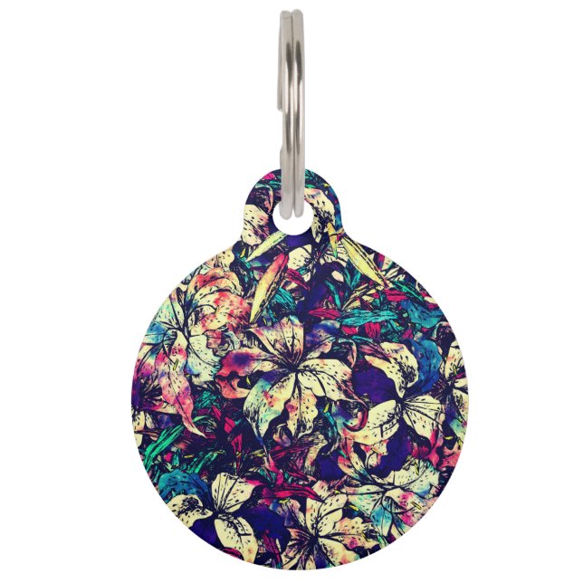 Zeitgenössische Haustiermarke (Rückseite)