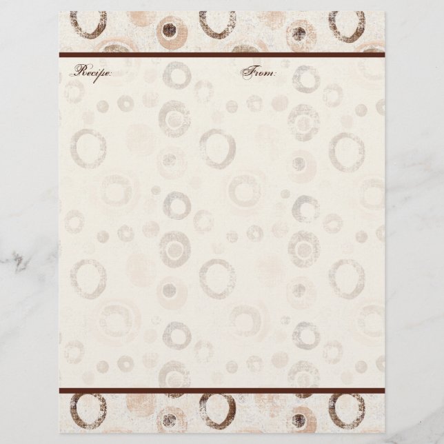 Zeitgenössische Kreise Hochzeitsgeschenkseiten (Vorderseite)