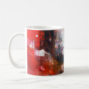 Zeitgenössische Kunst - Malerei,kunst,fein Kaffeetasse