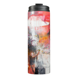 Zeitgenössische Kunst - Malerei,kunst,fein Thermosbecher