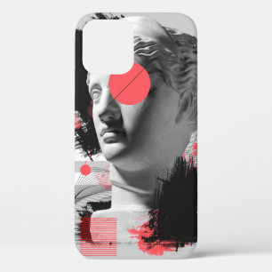 Zeitgenössische Kunstkollektion mit antikem Statue Case-Mate iPhone Hülle