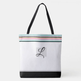 Zeitgenössische moderne Mit Monogramm Tasche Strip