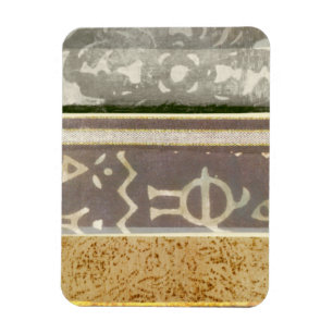 Zeitgenössische Mustermalerei Magnet