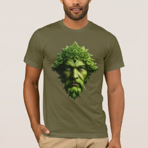 Zeitgenössische Pagan Celtic Greenman T-Shirt