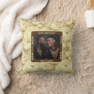 Zeitgenössische True Love Wedding Throw Kissen