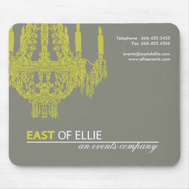 Zeitgenössischer Leuchter Mousepad (Vorne)