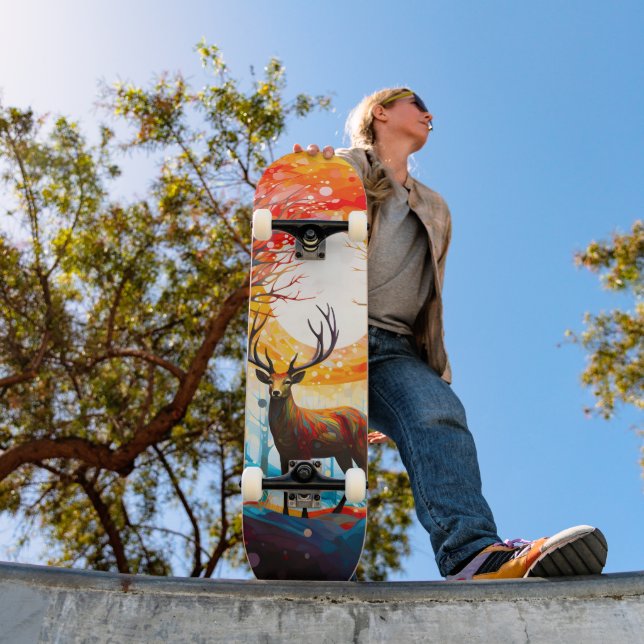 Zeitgenössischer Wald Skateboard (Außenbereich 1)