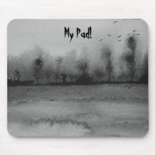 zeitgenössisches abstraktes künstlerisches Design  Mousepad