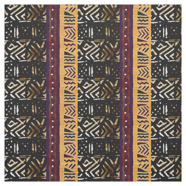 Zeitgenössisches afrikanisches Mucktuch Stoff (Muster)