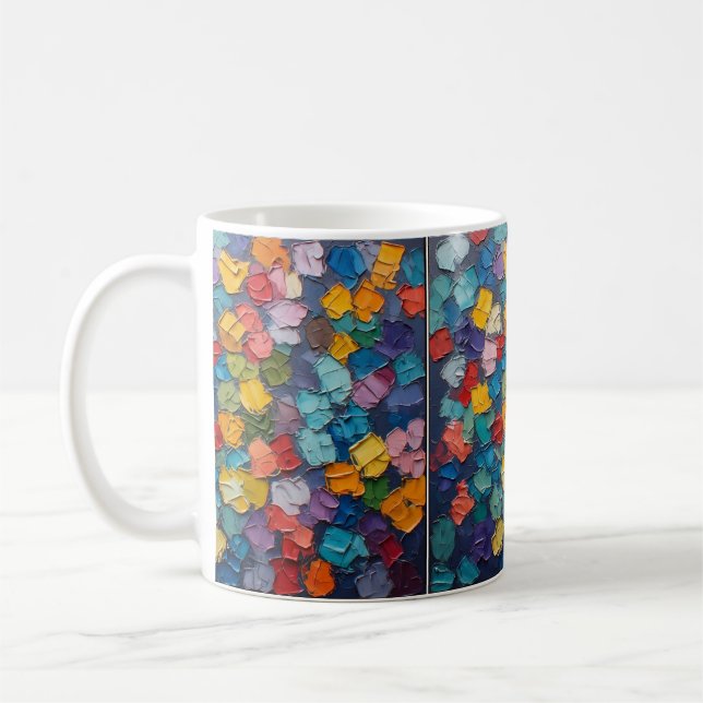 Zeitgenössisches Dilettieren Kaffeetasse (Links)