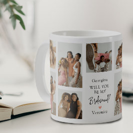 Zeitgenössisches Foto Grid werden Sie meine Brides Kaffeetasse