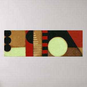 Zeitgenössisches Loft-Style-Lackieren Poster