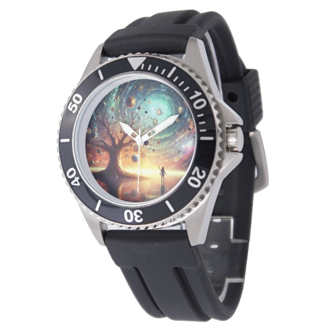 Zeitkeepers' Grove Armbanduhr (Schrägansicht)