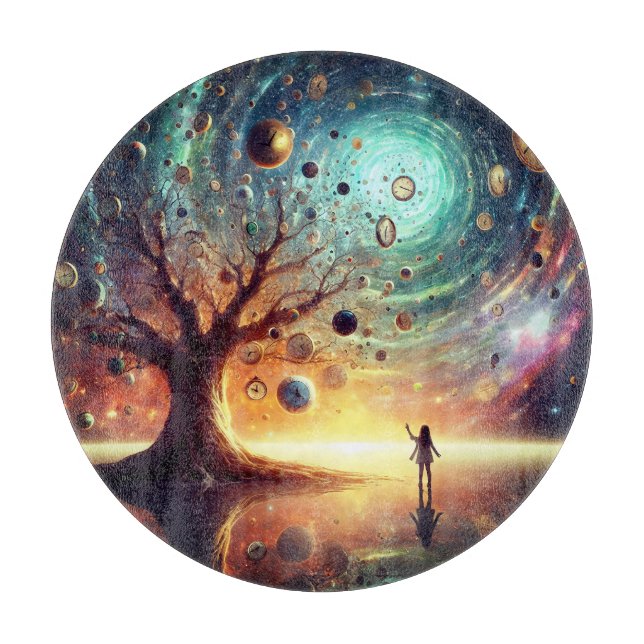 Zeitkeepers' Grove Schneidebrett (Vorderseite)