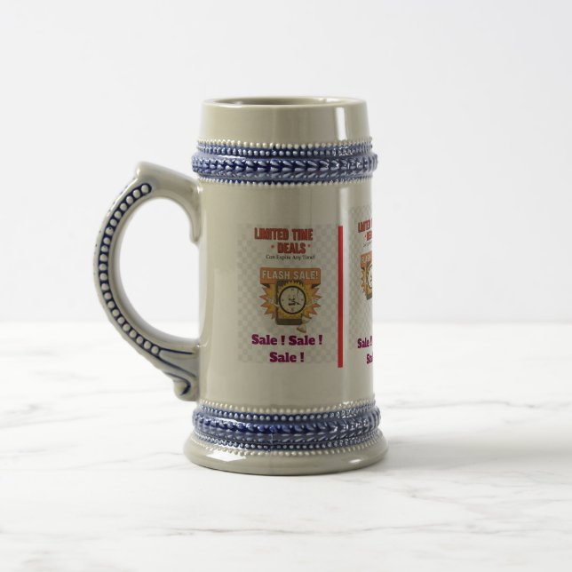 Zeitlich begrenzte Angebote Bierglas (Links)