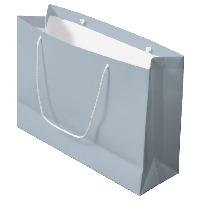 Zeitlos - Blue Neist Large Gift Bag Große Geschenktüte (Vorderseite Schrägansicht)