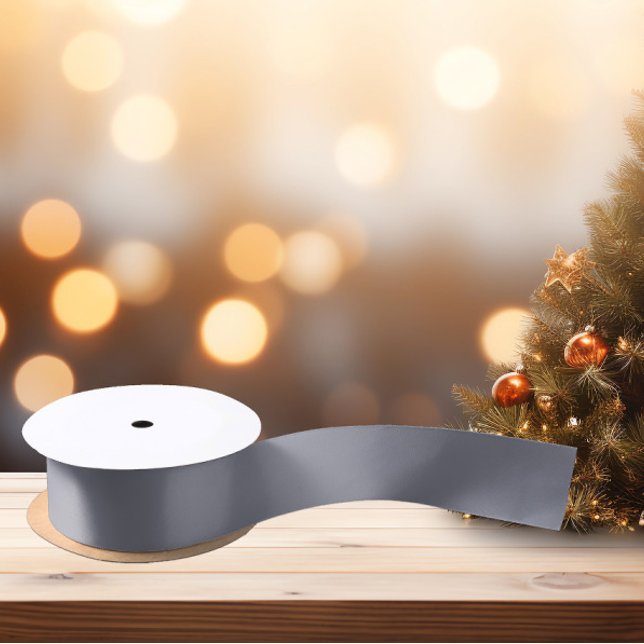 Zeitlos - Cool Grau Satin Ribbon Satinband (Von Creator hochgeladen)