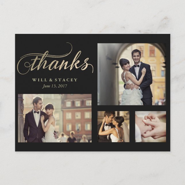 Zeitlos Danke, Postcard Postkarte (Vorderseite)