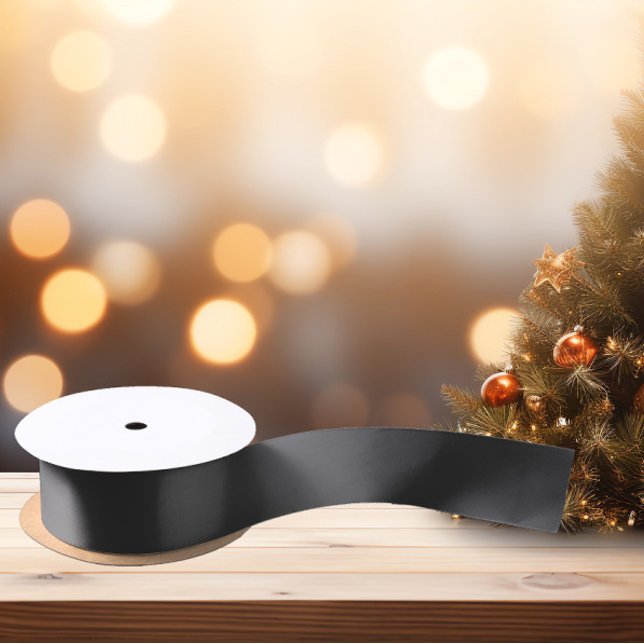 Zeitlos - Graue schwarze Satin Ribbon Satinband (Von Creator hochgeladen)