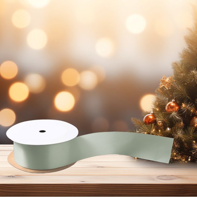 Zeitlos - Misty Sage Satin Ribbon Satinband (Von Creator hochgeladen)
