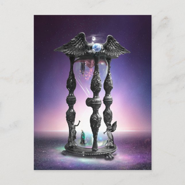 zeitlos postkarte (Vorderseite)