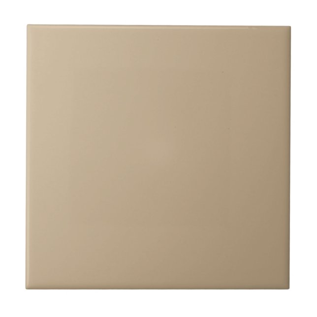 Zeitlos - Sand Beige Keramik Tile Fliese (Vorderseite)