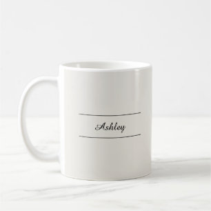 Zeitlos - Tasse für Weißsand