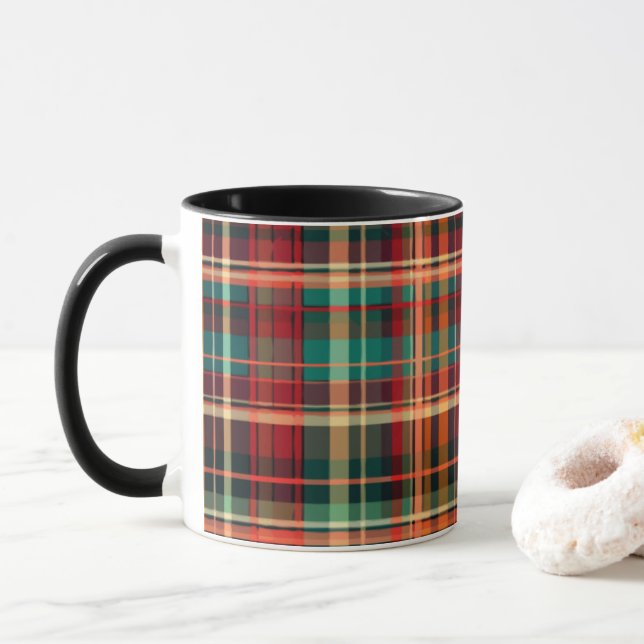 Zeitlos Tweed Tasse (Mit Donut)