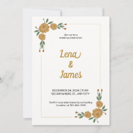 Zeitlos und romantisch einladung