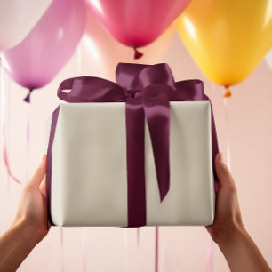 Zeitlos - Weißes Papier Geschenkpapier