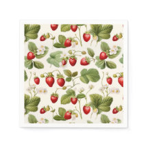 Zeitlose Berry Bliss Strawberry Muster