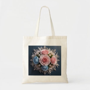 Zeitlose Blume Tragetasche