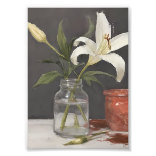 Zeitlose Blumendekoration Fotodruck