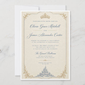 Zeitlose Cinderella Prinzessin Einladung