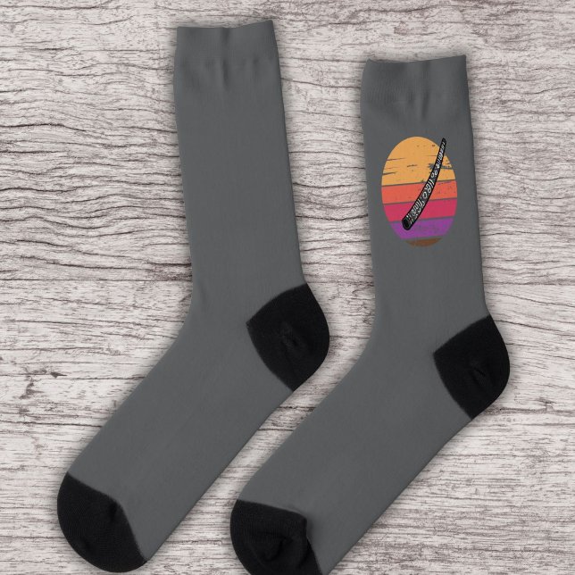Zeitlose Didgeridoo in Iconic Sunset Socken (Von Creator hochgeladen)