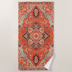 Zeitlose Echos: Heritage Boho Oriental Marokkanisc Strandtuch